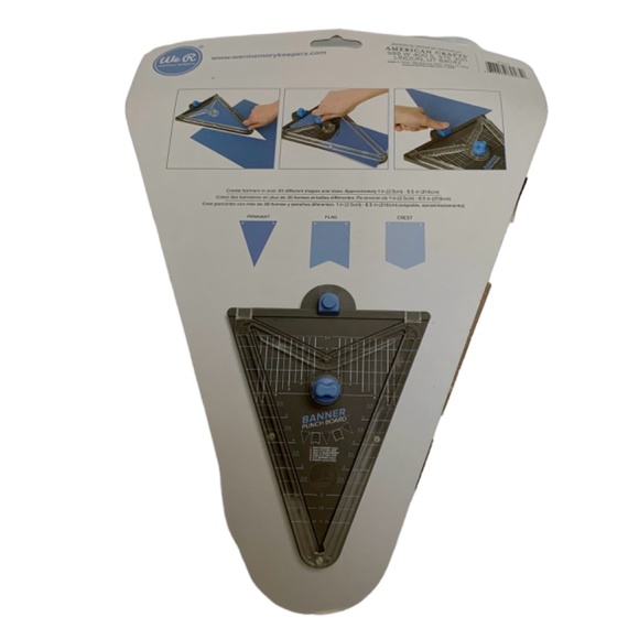 We R Memory Keepers Banner Punch Board NWT - Picture 7 of 7